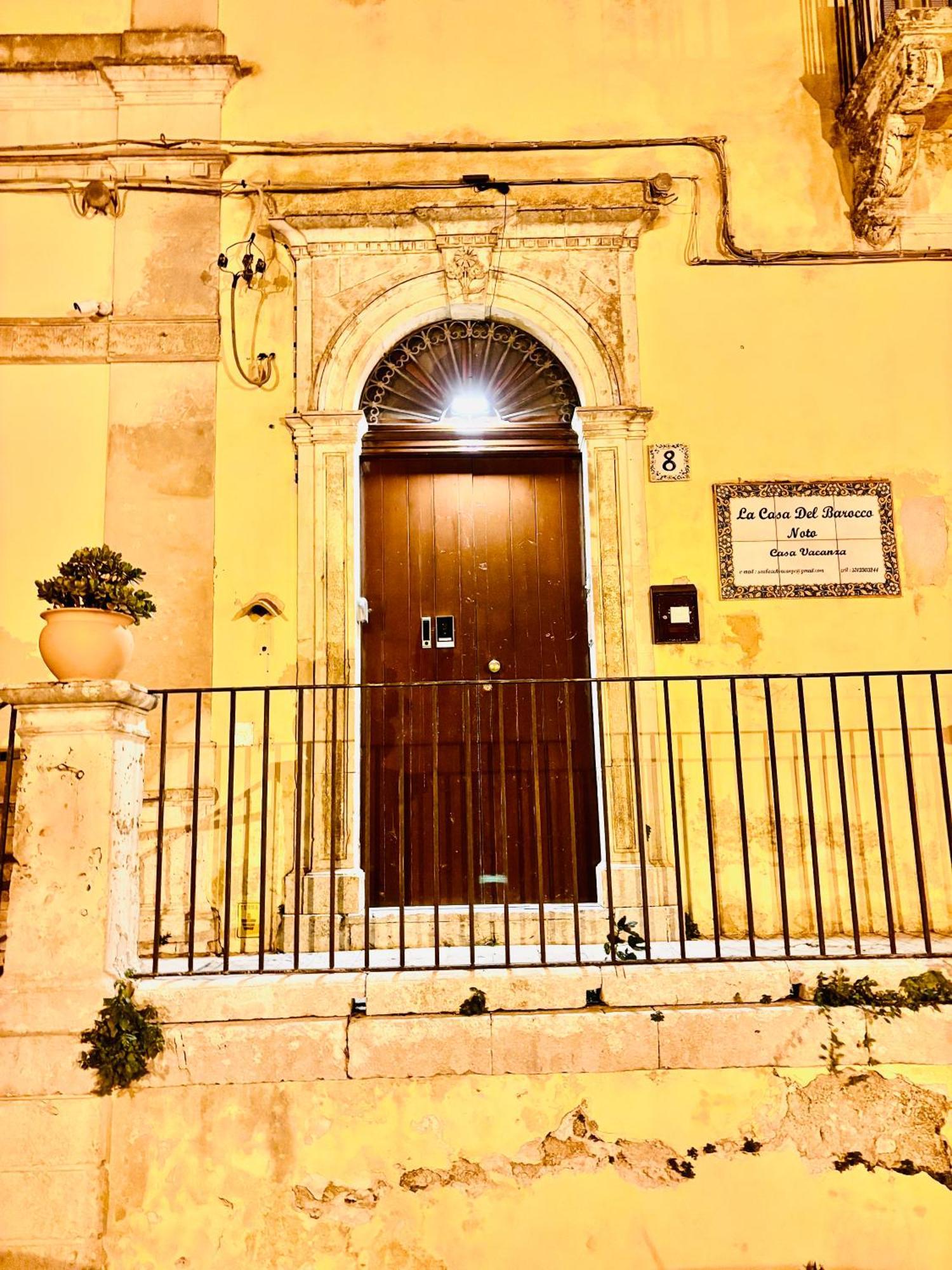 La Casa Del Barocco Hotell Noto Eksteriør bilde